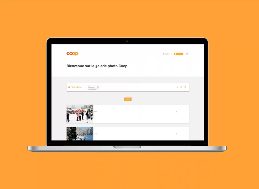 mise en place de la Business Application médias DAM « Digital Asset Management » pour Coop par Ivimédia
