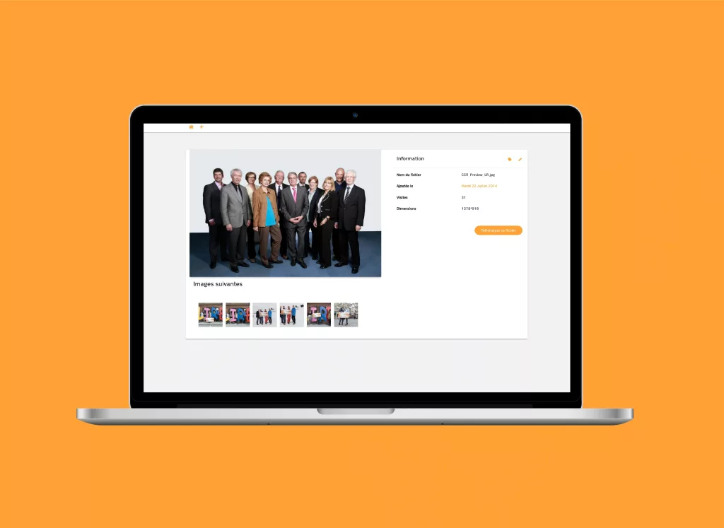 mise en place de la Business Application médias DAM « Digital Asset Management » pour Coop par Ivimédia