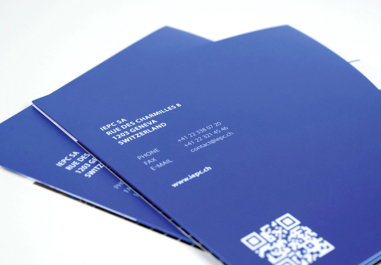 Brochure pour International International Energy Personnel Consulting (IEPC) réalisée par Ivimédia