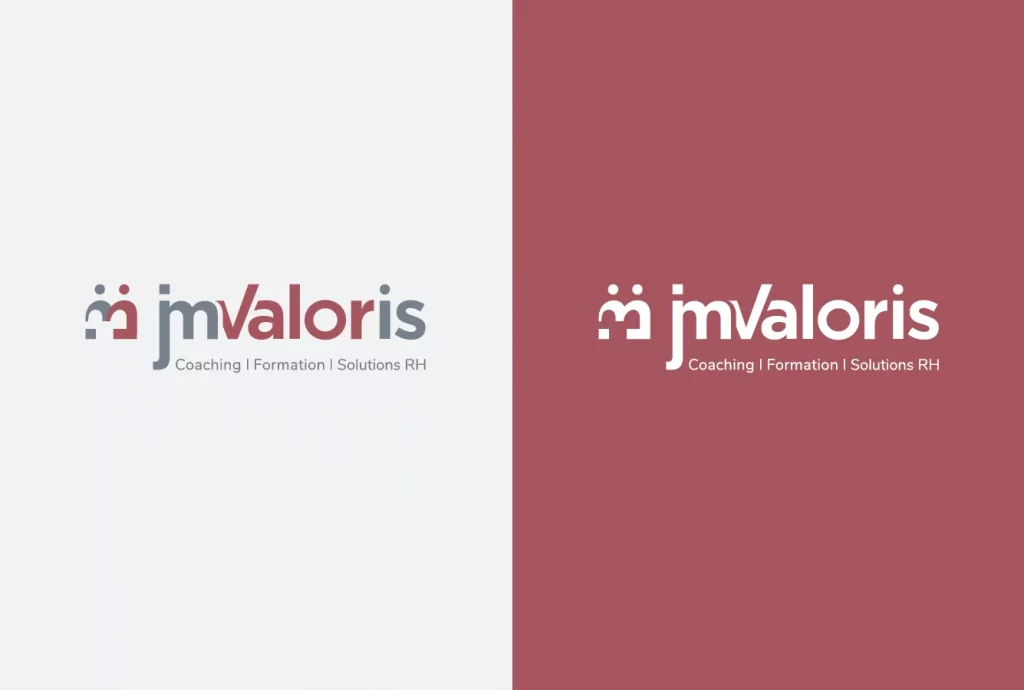 branding system logo jmvaloris réalisé par Ivimédia