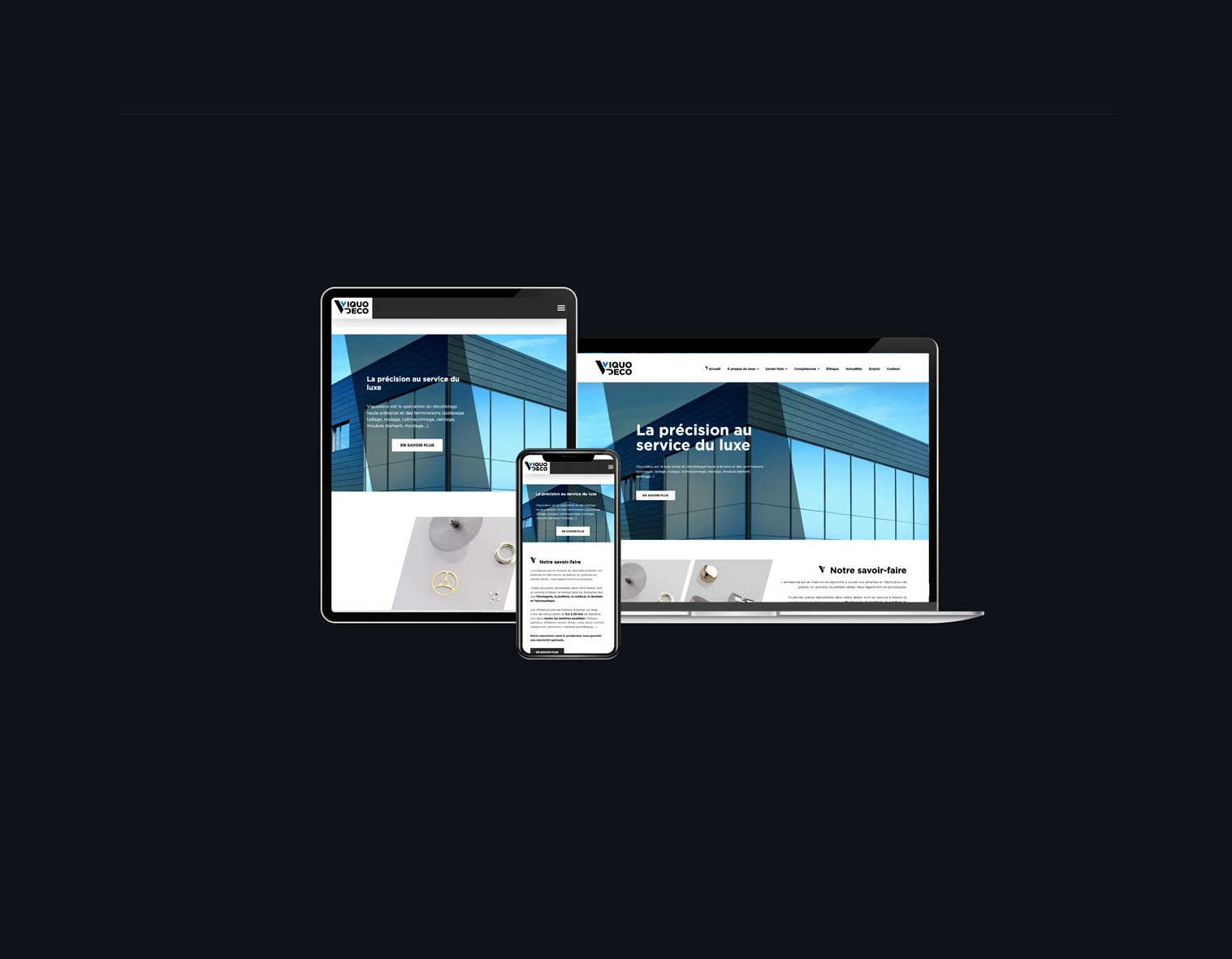 Conception de la plateforme Web et mobile Viquodeco par Ivimédia