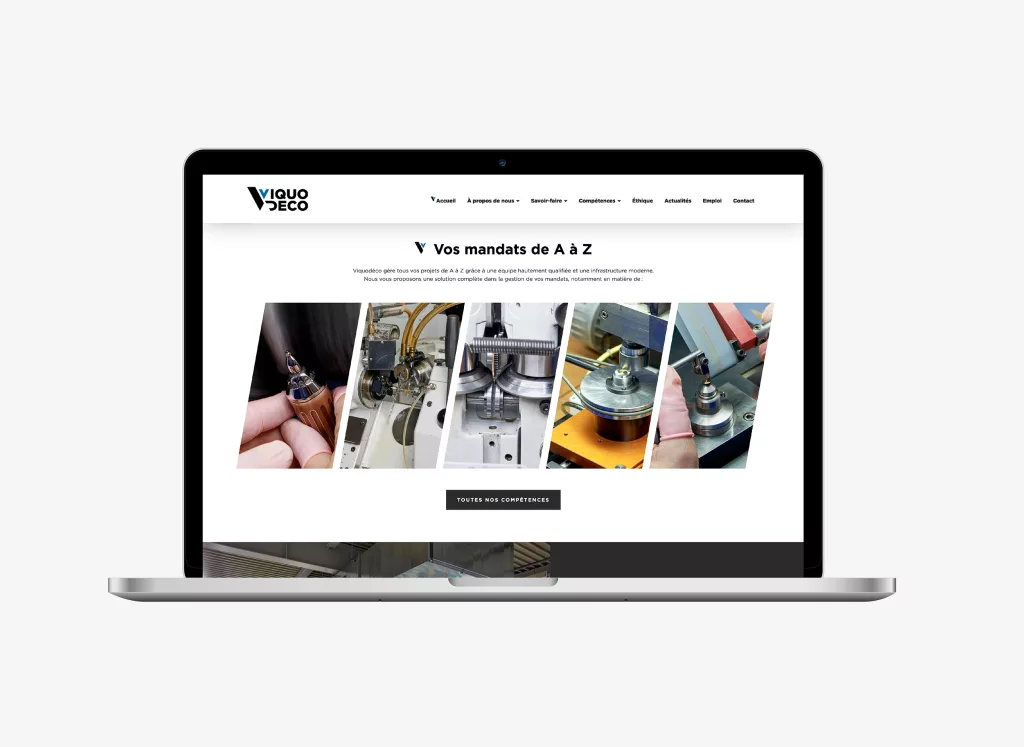 Conception de la plateforme Web Viquodeco par Ivimédia