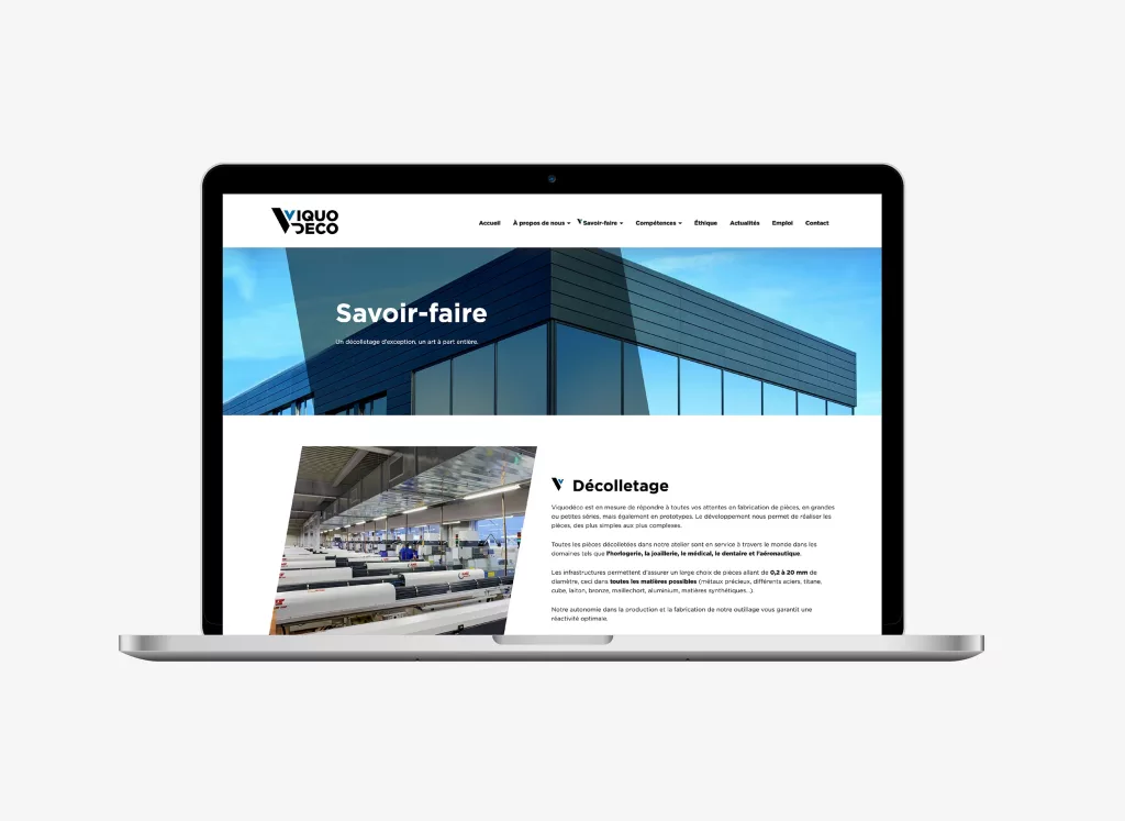 Conception de la plateforme Web Viquodeco par Ivimédia