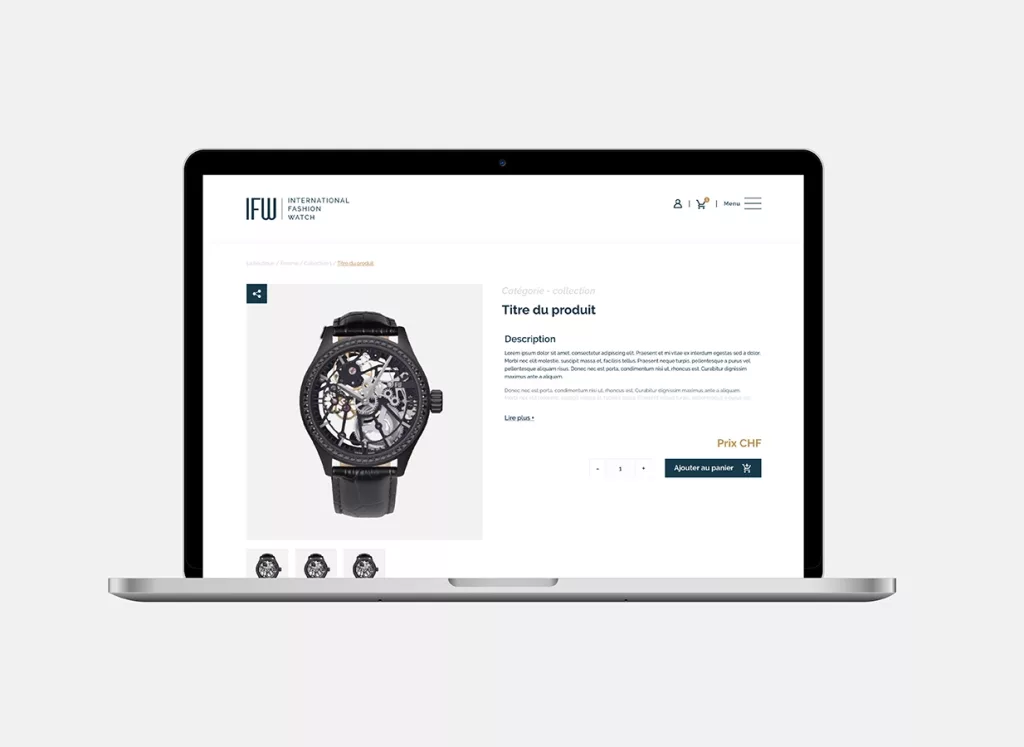 Conception de la plateforme Web et mobile IFW par Ivimédia