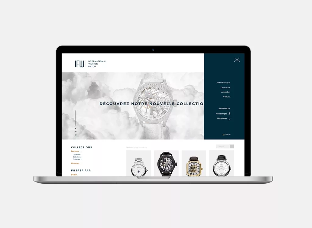 Conception de la plateforme Web et mobile IFW par Ivimédia