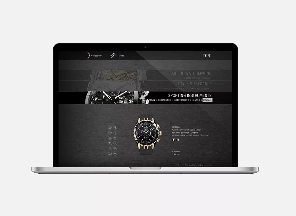 Conception de la plateforme Web Edox par Ivimédia, site internet