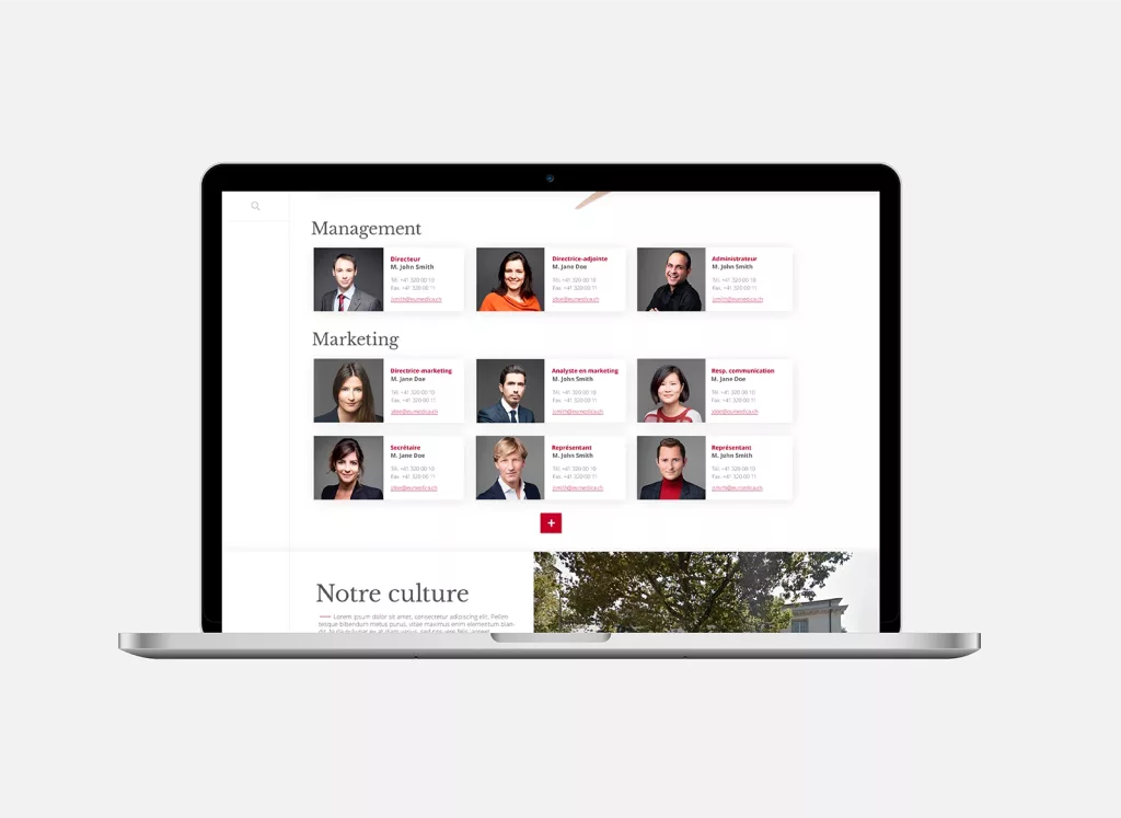 Conception de la plateforme Web Eumedica par Ivimédia