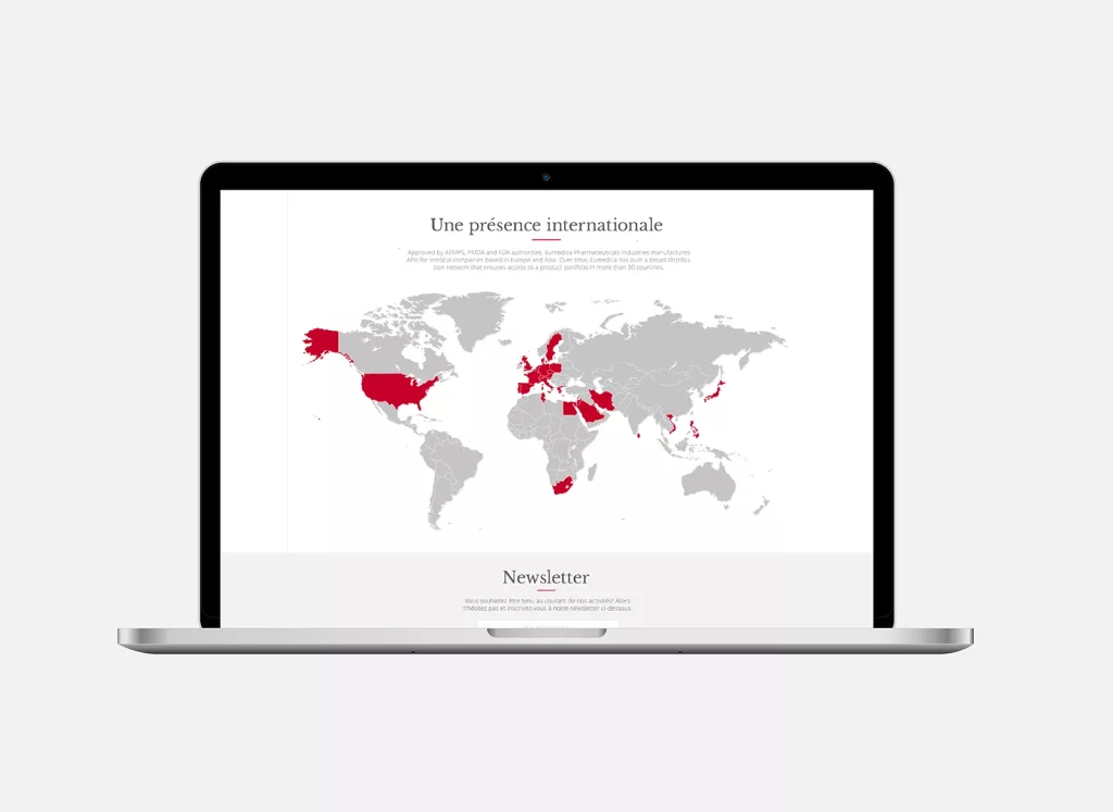 Conception de la plateforme Web Eumedica par Ivimédia