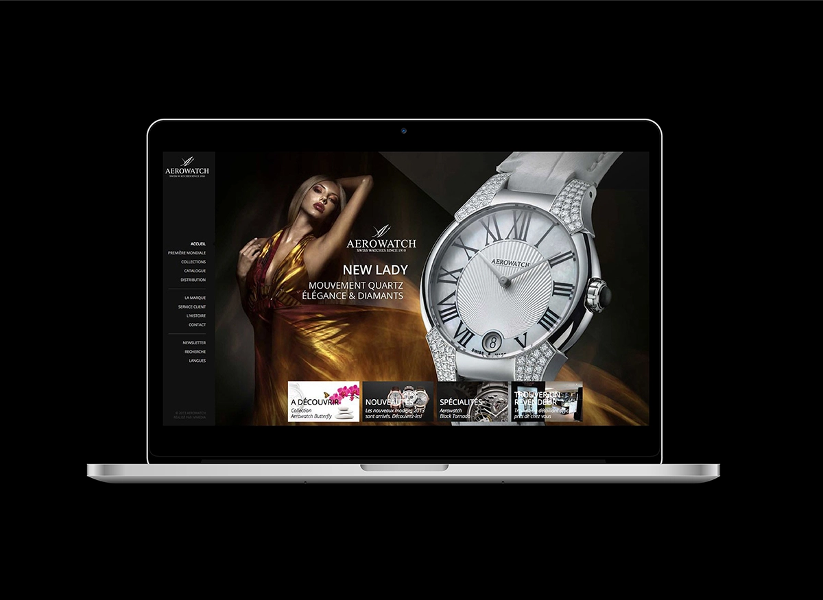 Plateforme web Aérowatch créé par Ivimedia