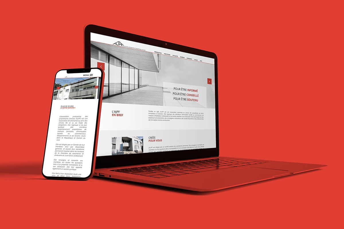 Conception de la plateforme Web et mobile AJPF par Ivimédia