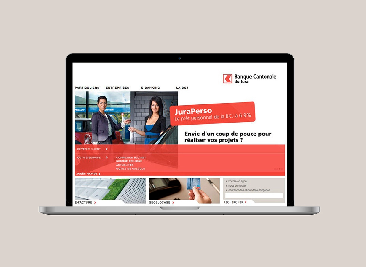 Conception de la plateforme Web BCJ par Ivimédia