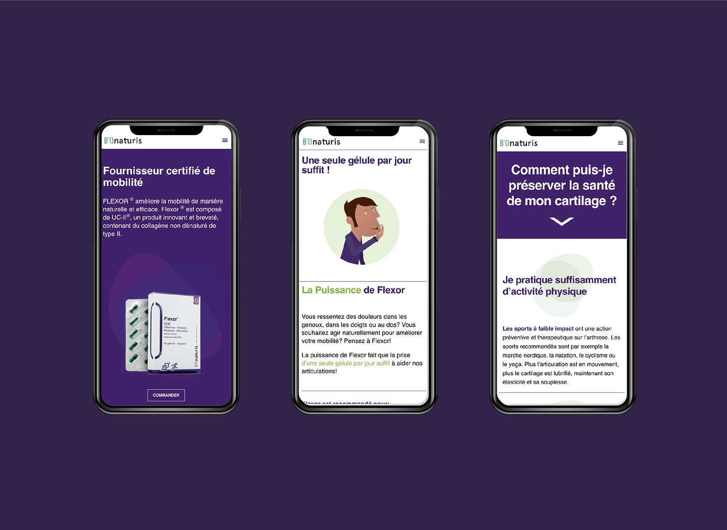 Plateforme Web Flexor créée par Ivimédia