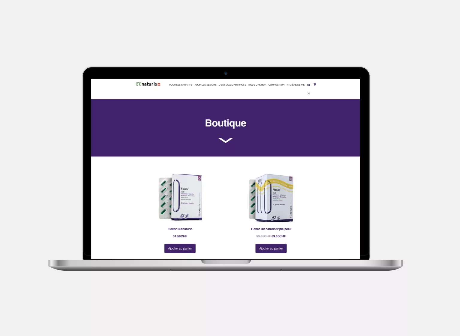 Plateforme Web Flexor créée par Ivimédia