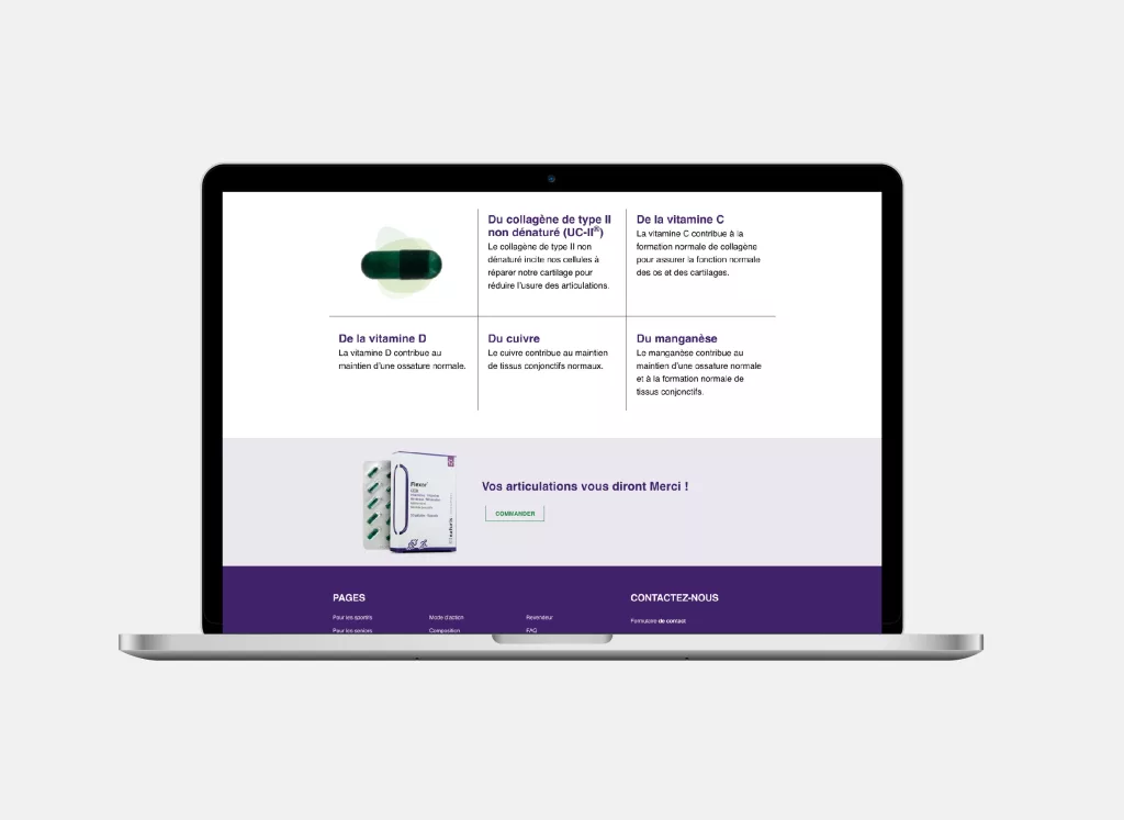 Plateforme Web Flexor créée par Ivimédia
