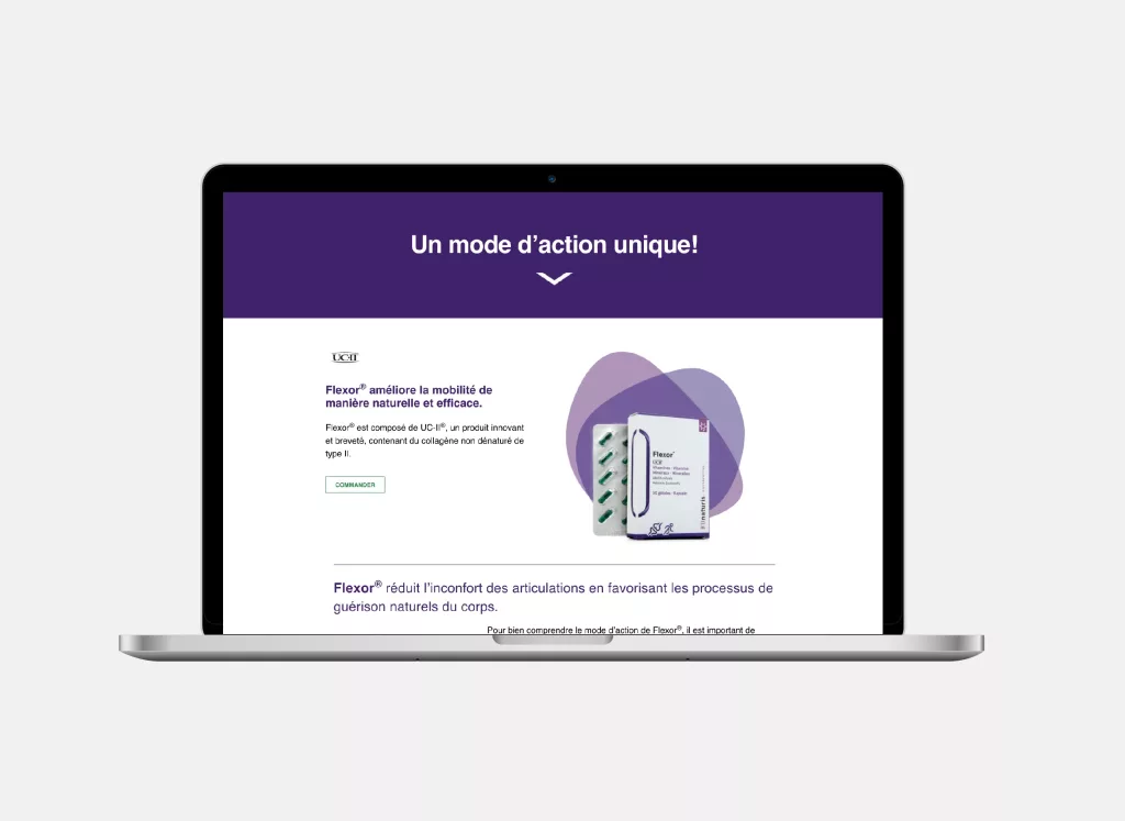 Plateforme Web Flexor créée par Ivimédia