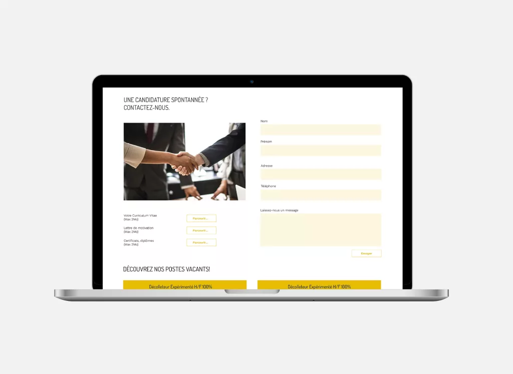 conception de la plateforme Web et mobile Simon et Membrez par Ivimédia