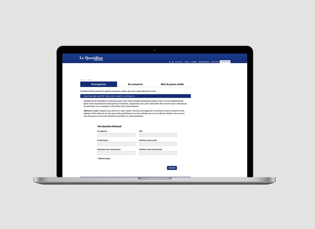 Conception de la plateforme Web LQJ, applications mobiles, API réalisé par Ivimédia