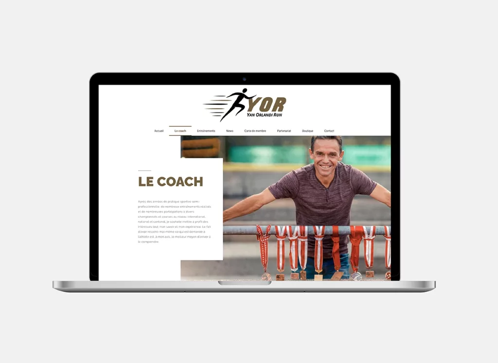 plateforme Web de Yann Orlandi Run par Ivimédia